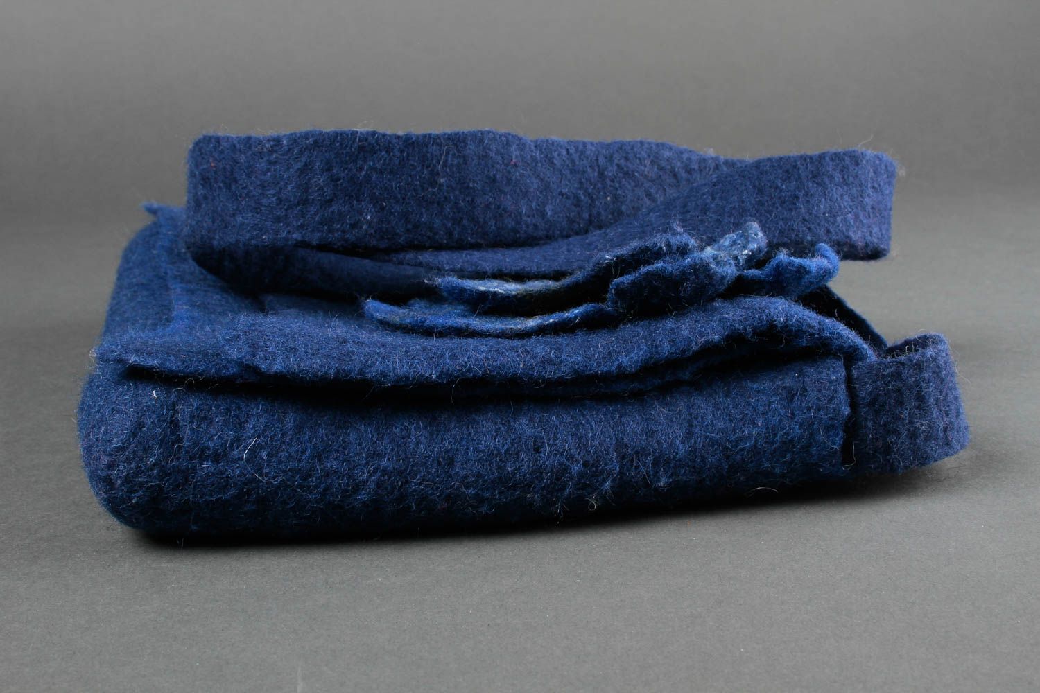 Bolso de tela artesanal azul accesorio para mujer regalo original para amiga foto 3