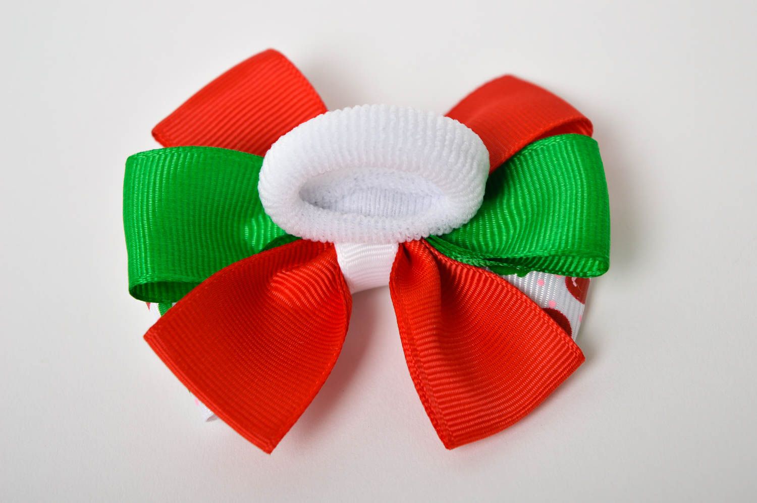 Handmade hair scrunchie bows for hair kids hair accessories gifts for girls photo 4