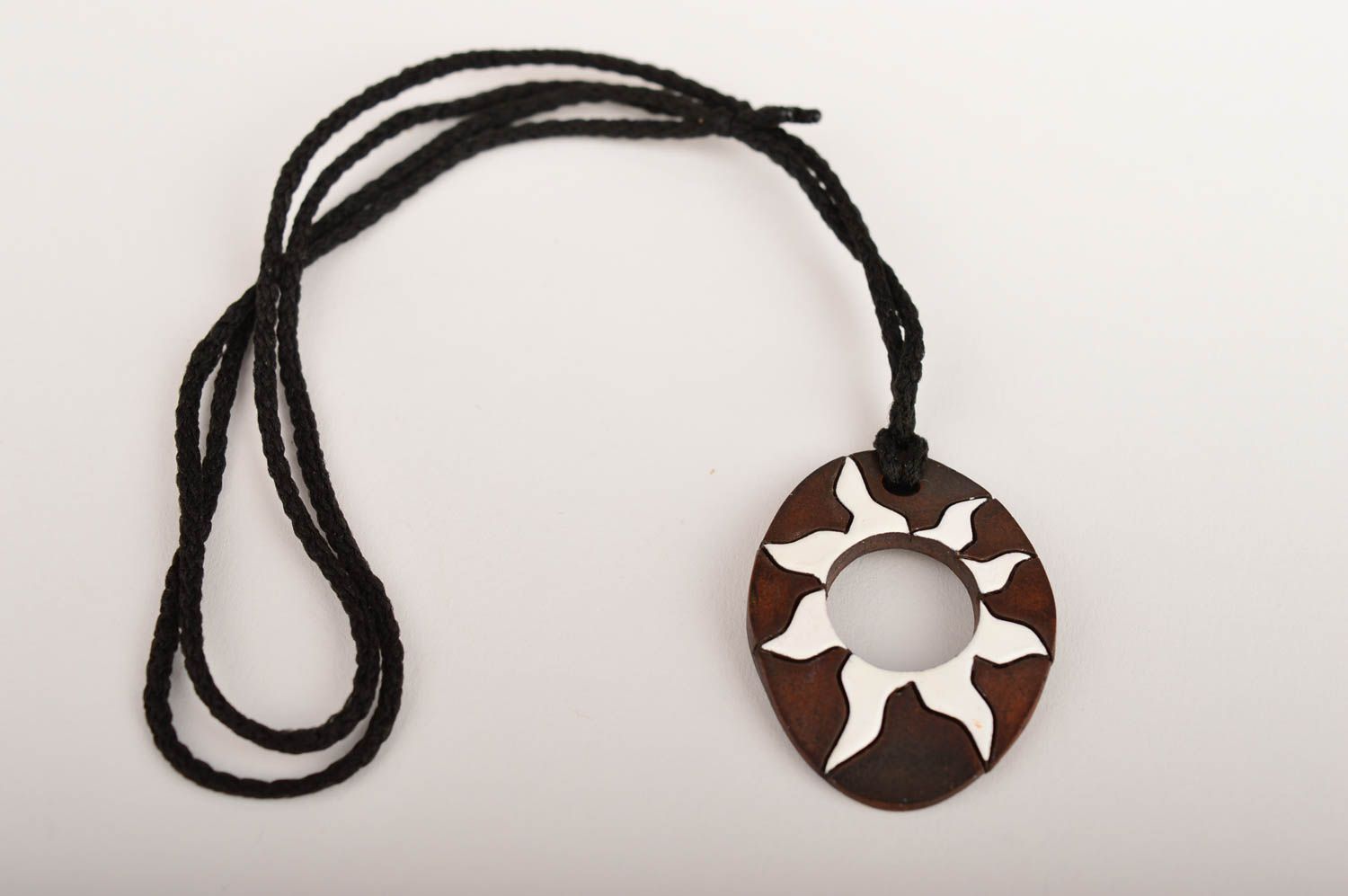 Handmade pendant designer accessory gift ideas clay pendant for girls photo 3