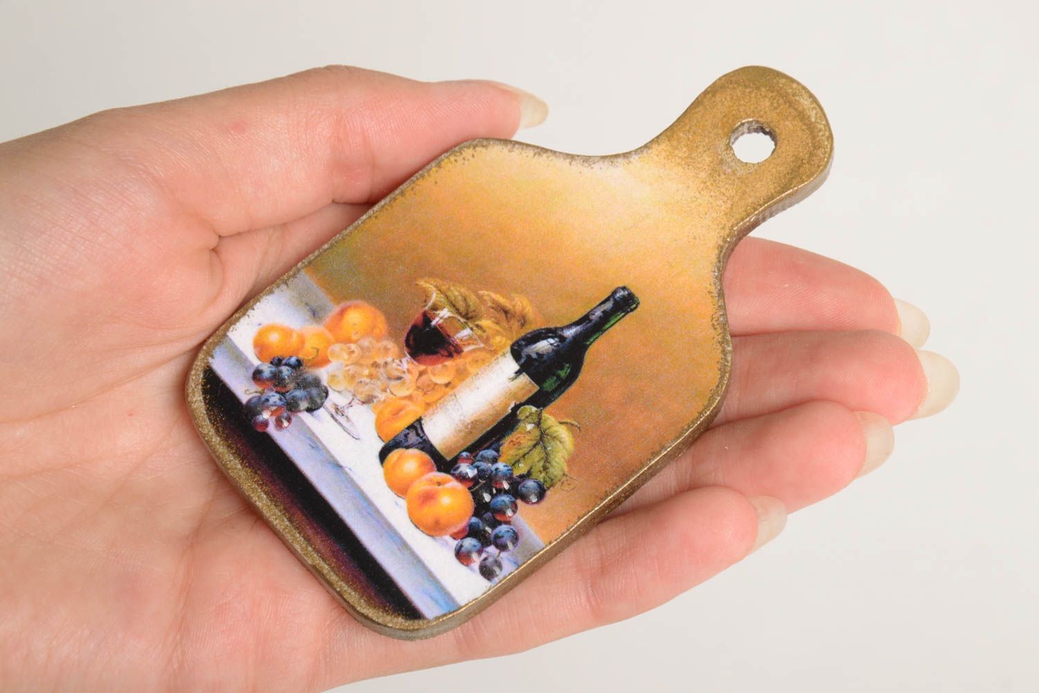 Imán para refrigerador hecho a mano objeto de decoración souvenir original foto 4
