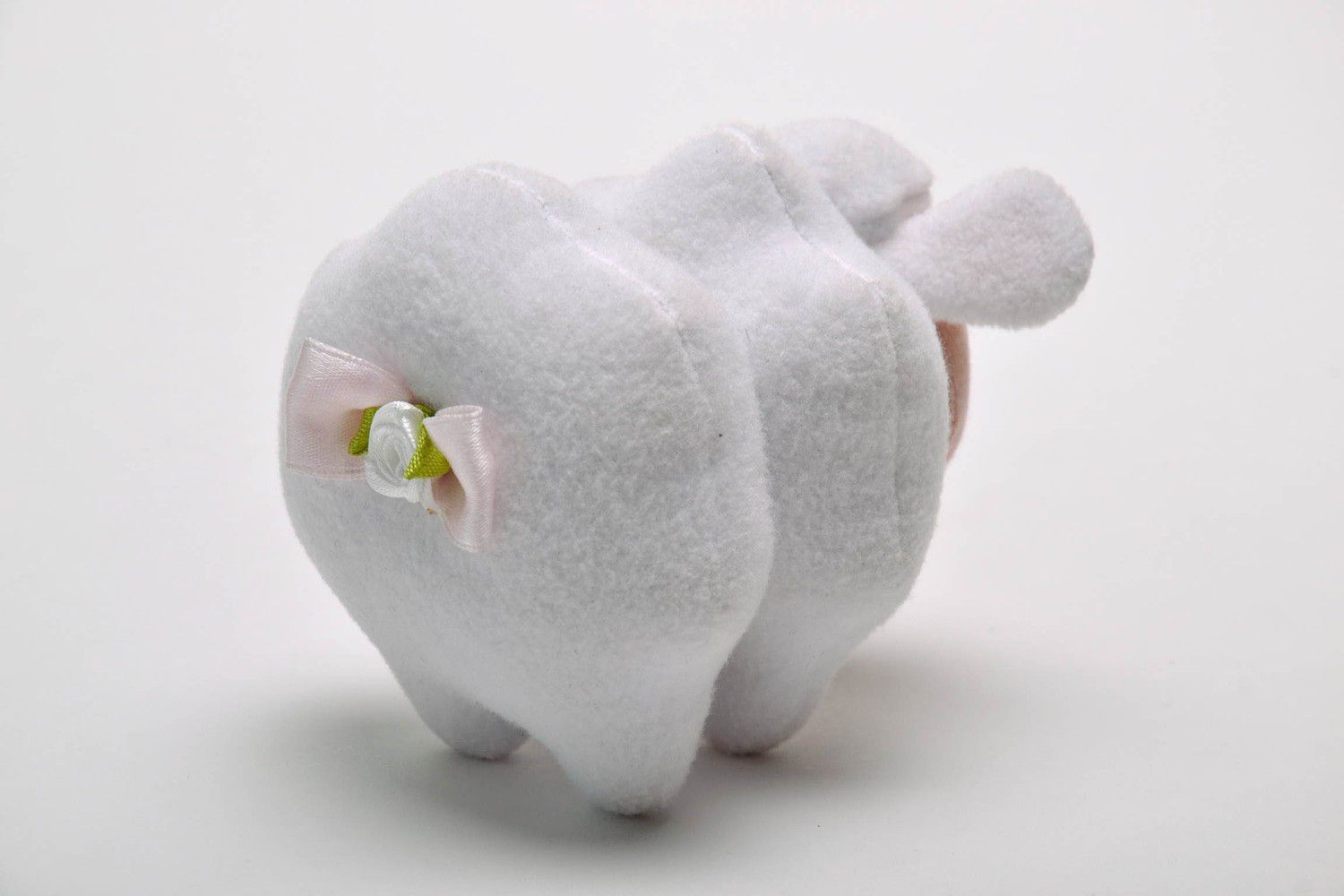 Soft toy Lamb with a rose photo 3