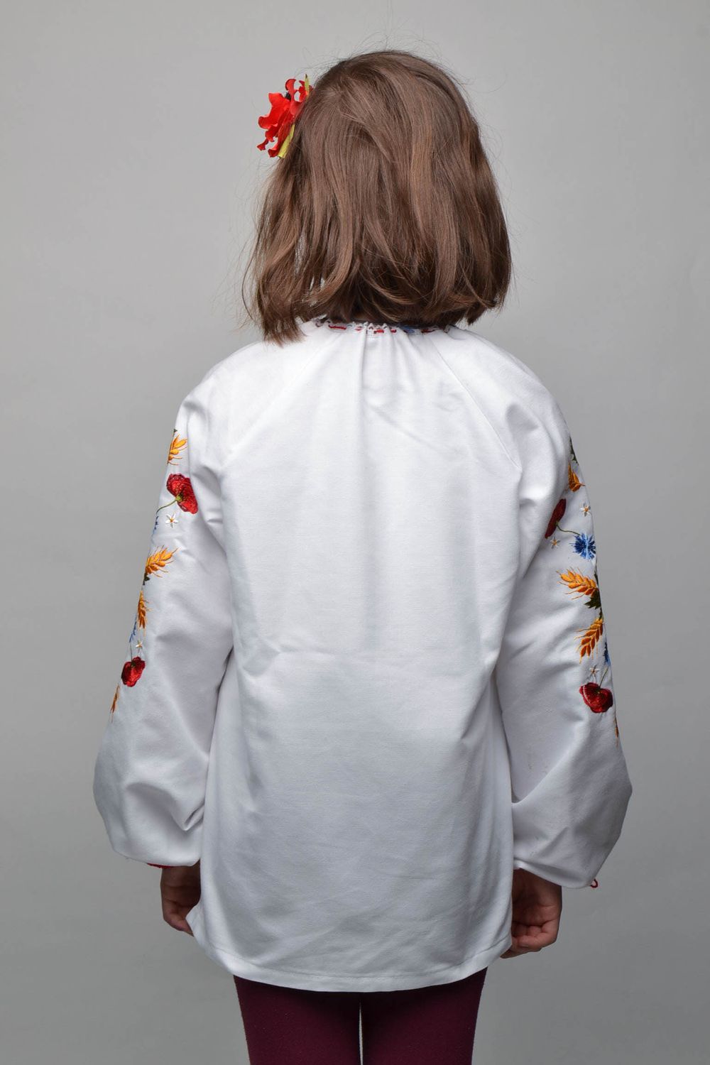 Embroidered blouse for child photo 4
