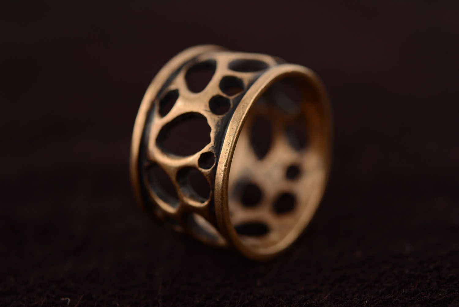 Bronze ring Space photo 5