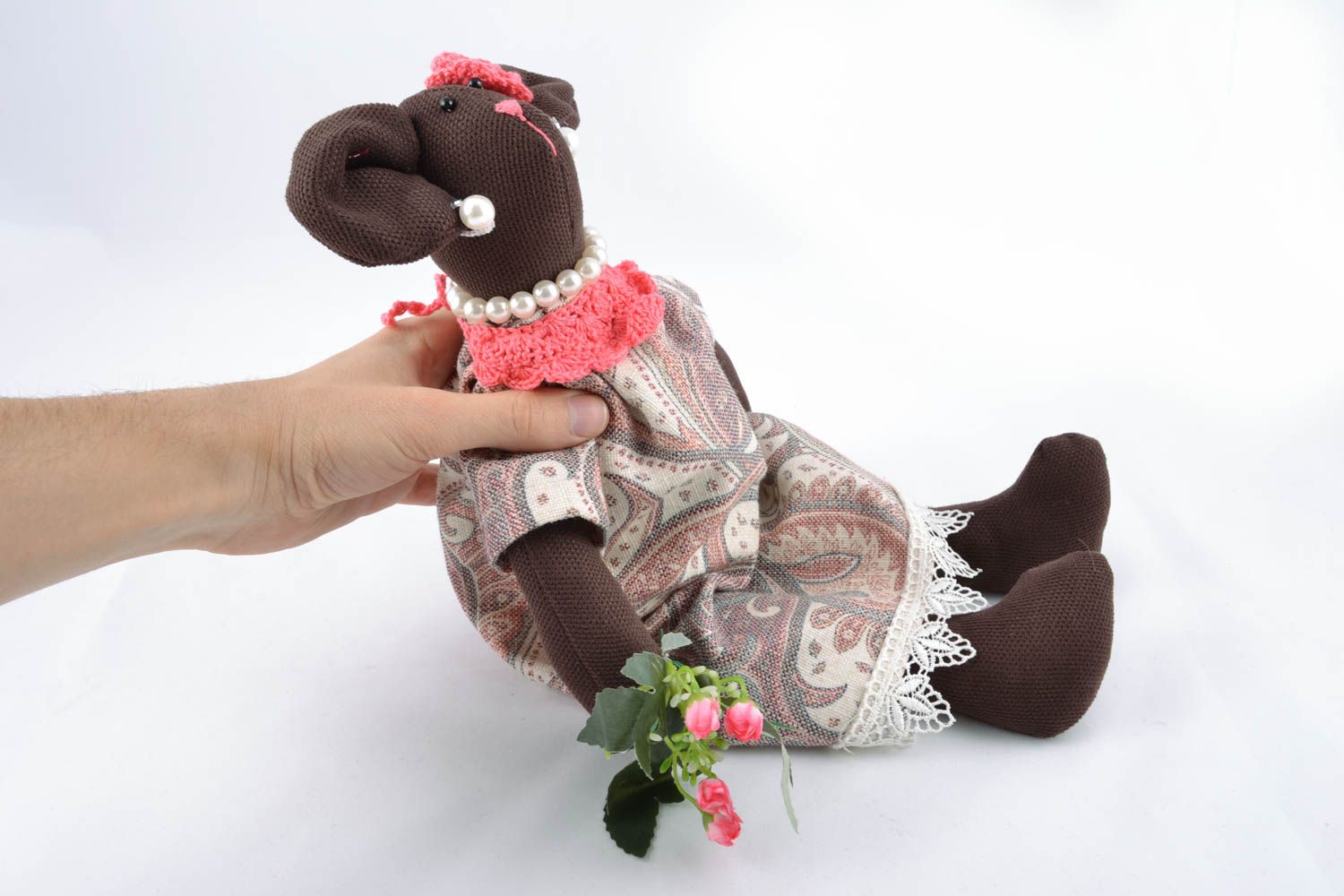 Handmade soft toy Mouse photo 4