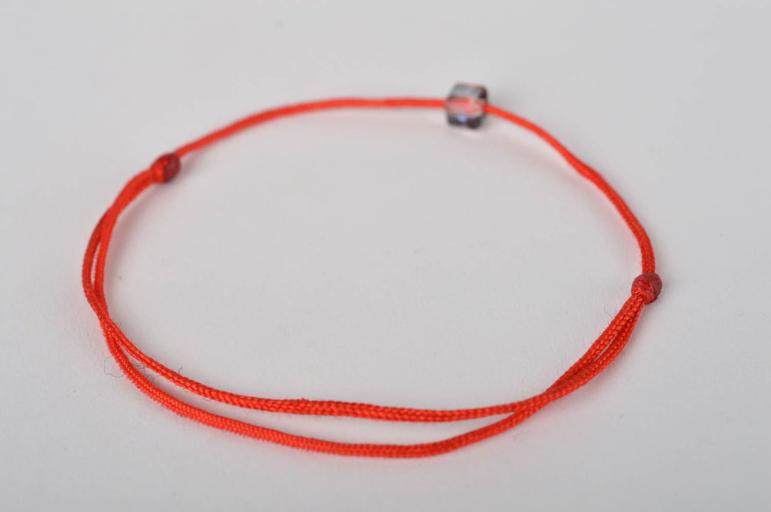 Unusual handmade string bracelet thin textile bracelet cool jewelry designs photo 5
