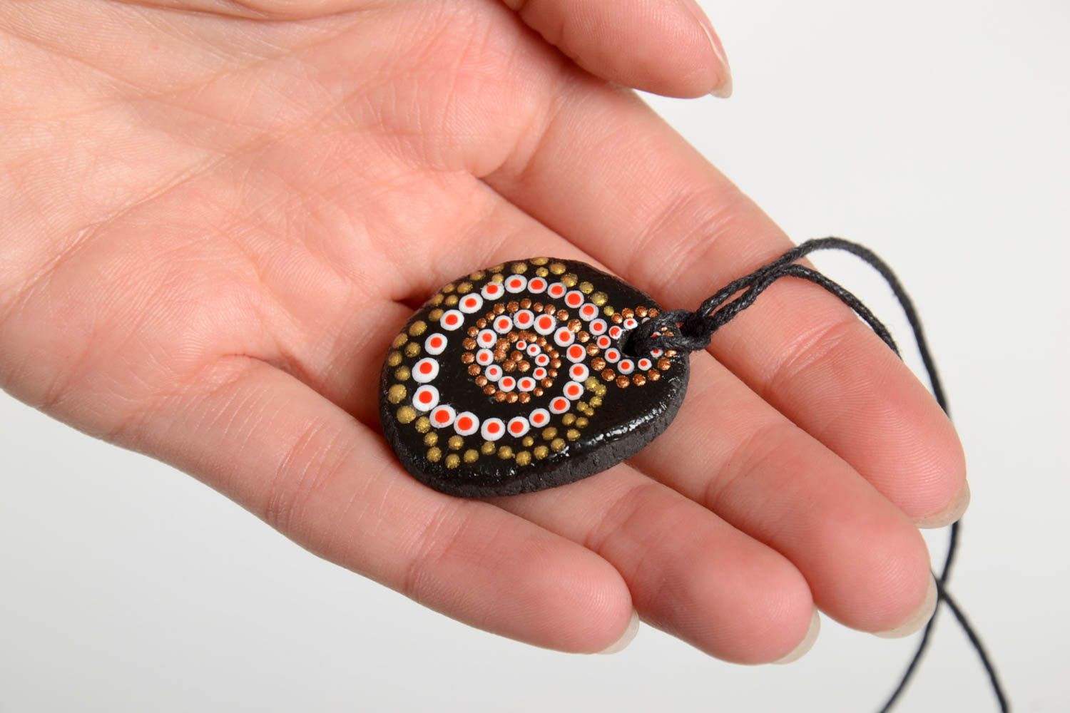 Handmade pendant designer pendant unusual accessory gift ideas gift fir girls photo 3