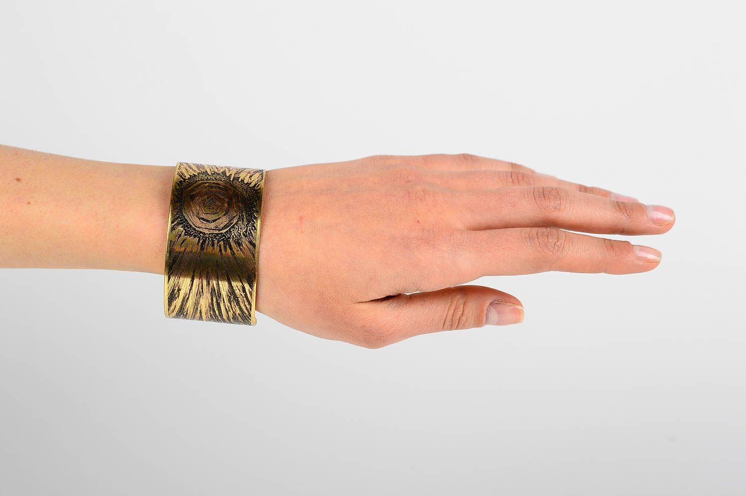 Schmuck handgemacht Schönes Armband Geschenk für Frauen Armschmuck Damen breit foto 2