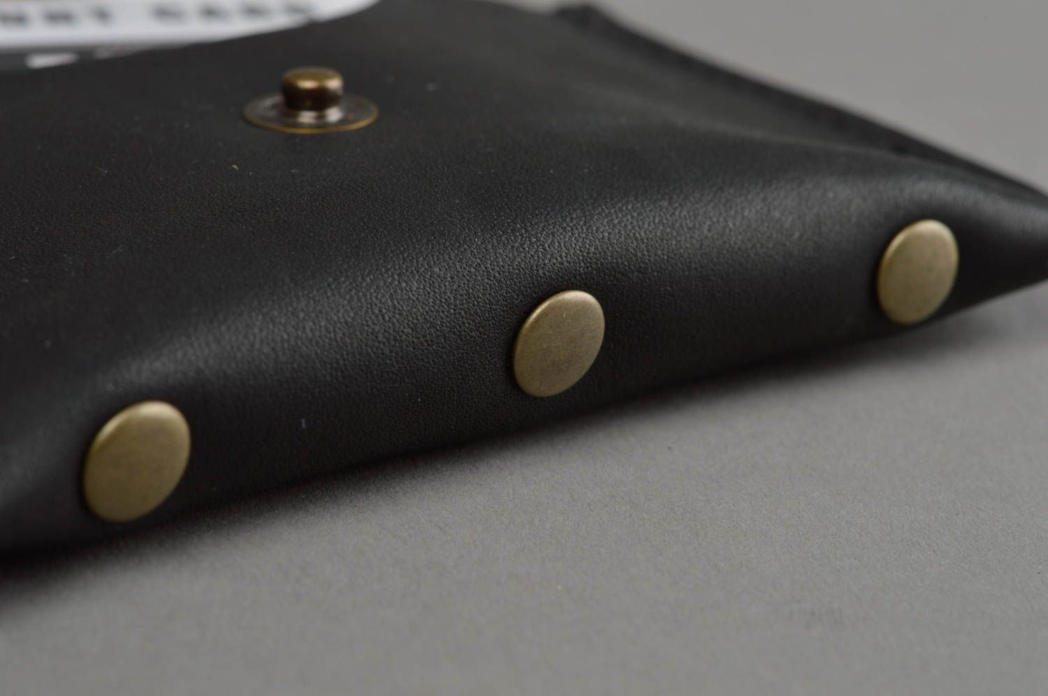Stylish business card case leather accessories designer unusual present photo 10