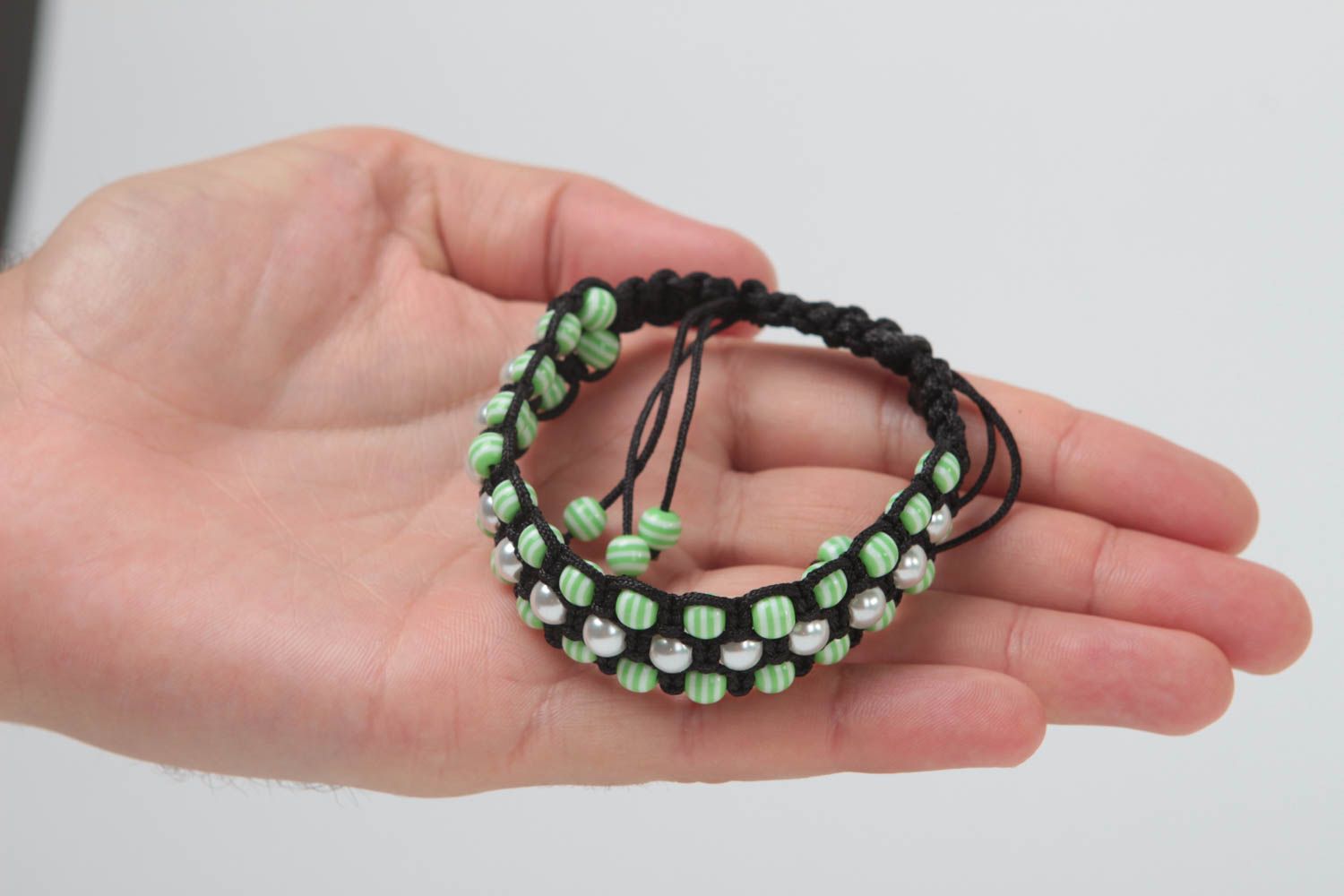 Handmade bracelet beaded friendship bracelet stylish jewelry for women photo 6