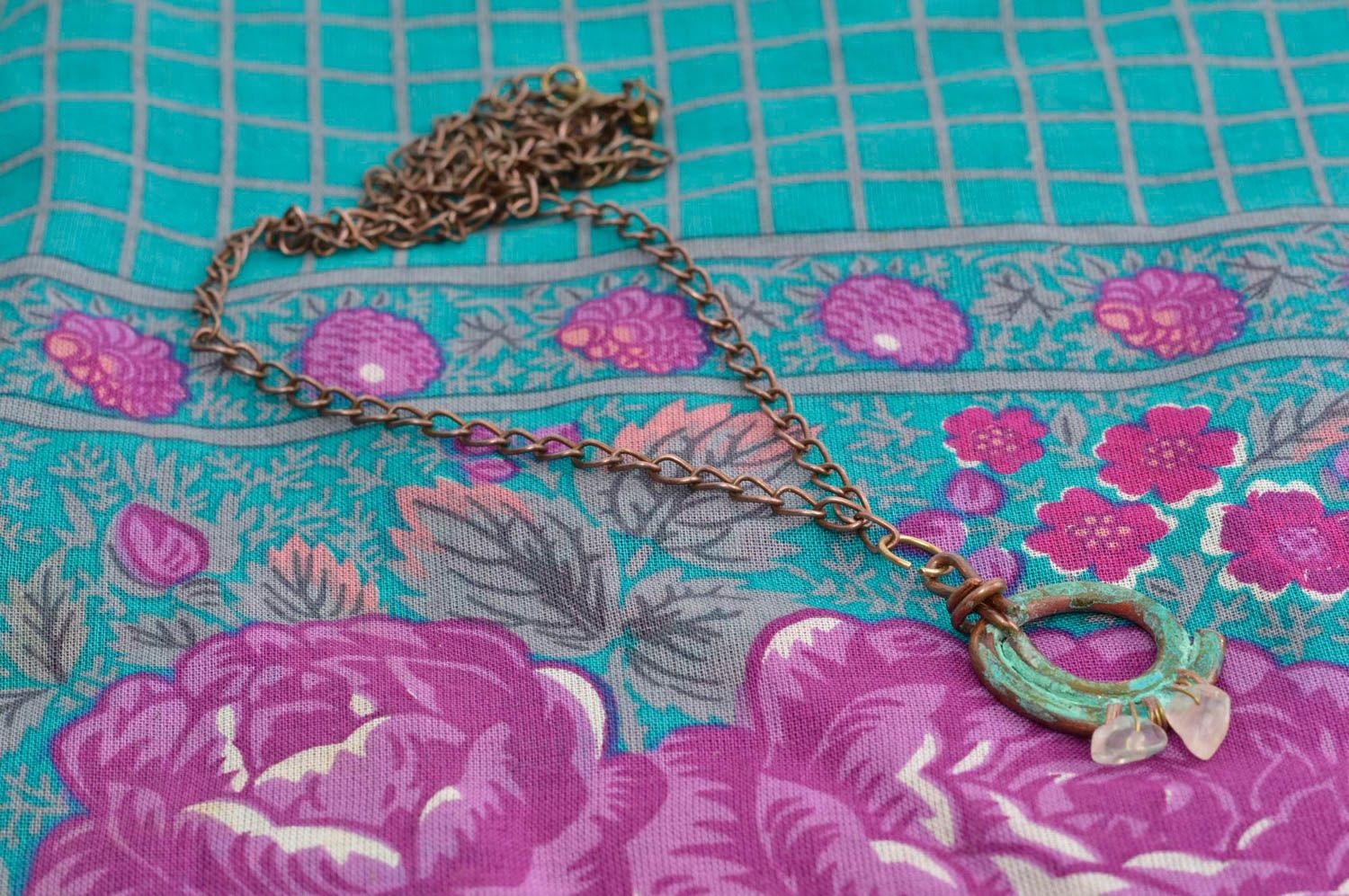 Handmade pendant designer accessory unusual pendant for women gift ideas photo 2