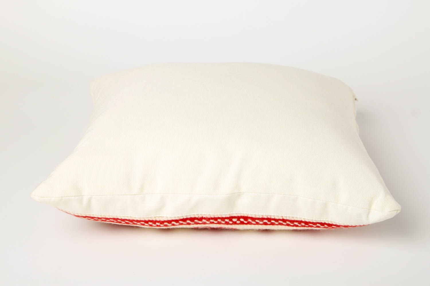 Диванная подушка ручной работы подушка на диван декоративная подушка вышитая фото 4