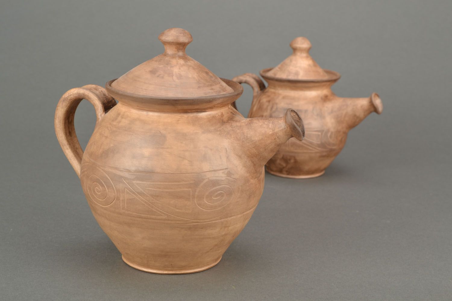 Große Teekanne aus Keramik foto 1
