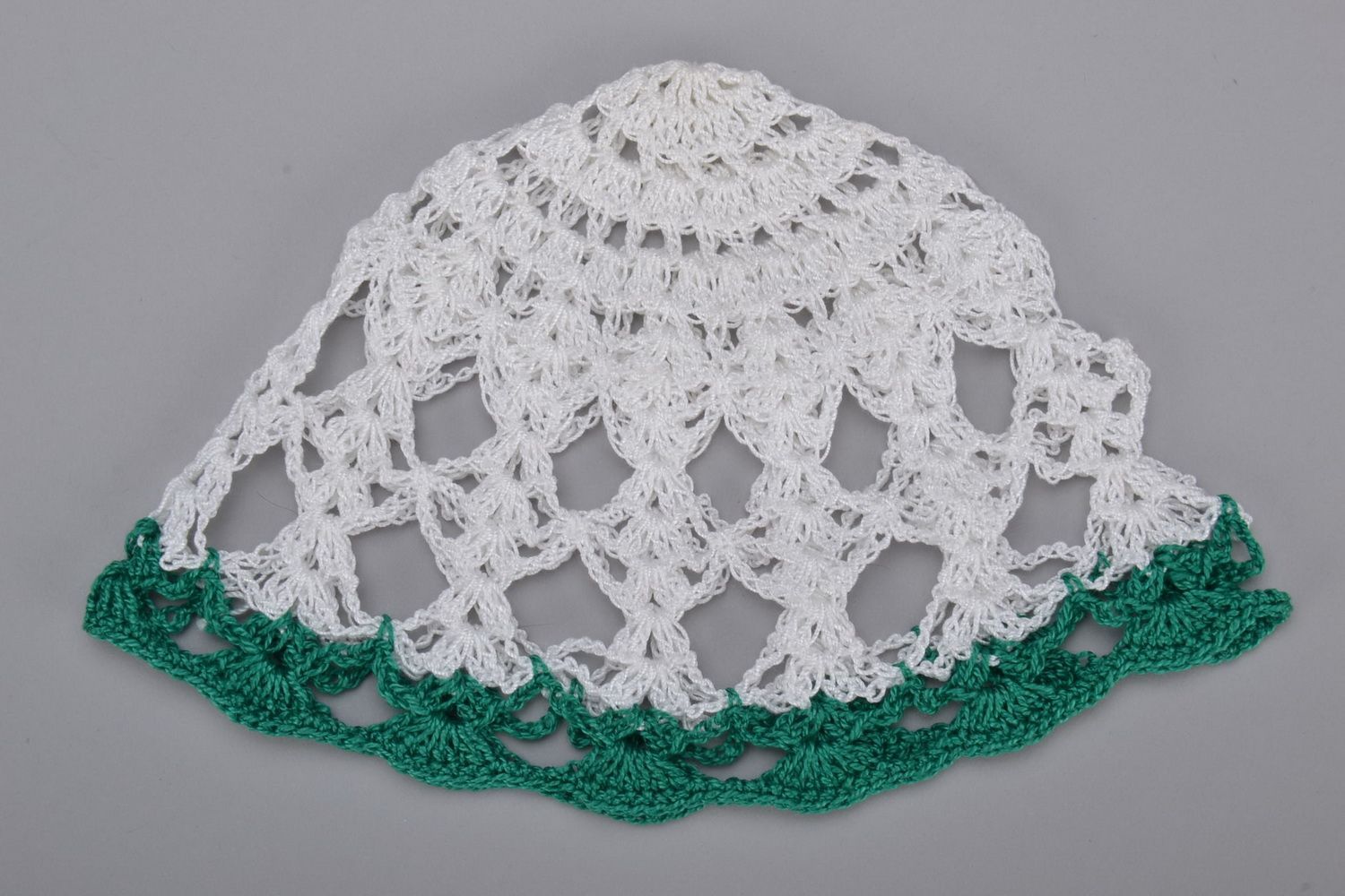 Lacy hat for girl photo 2