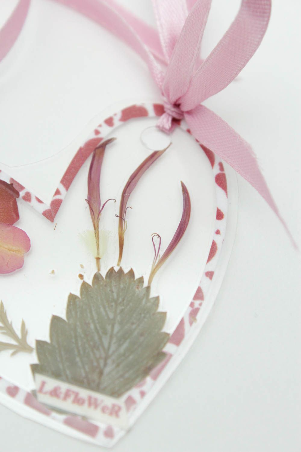 Сердце с цветами ручной работы декоративное сердце декор для дома валентинка фото 3