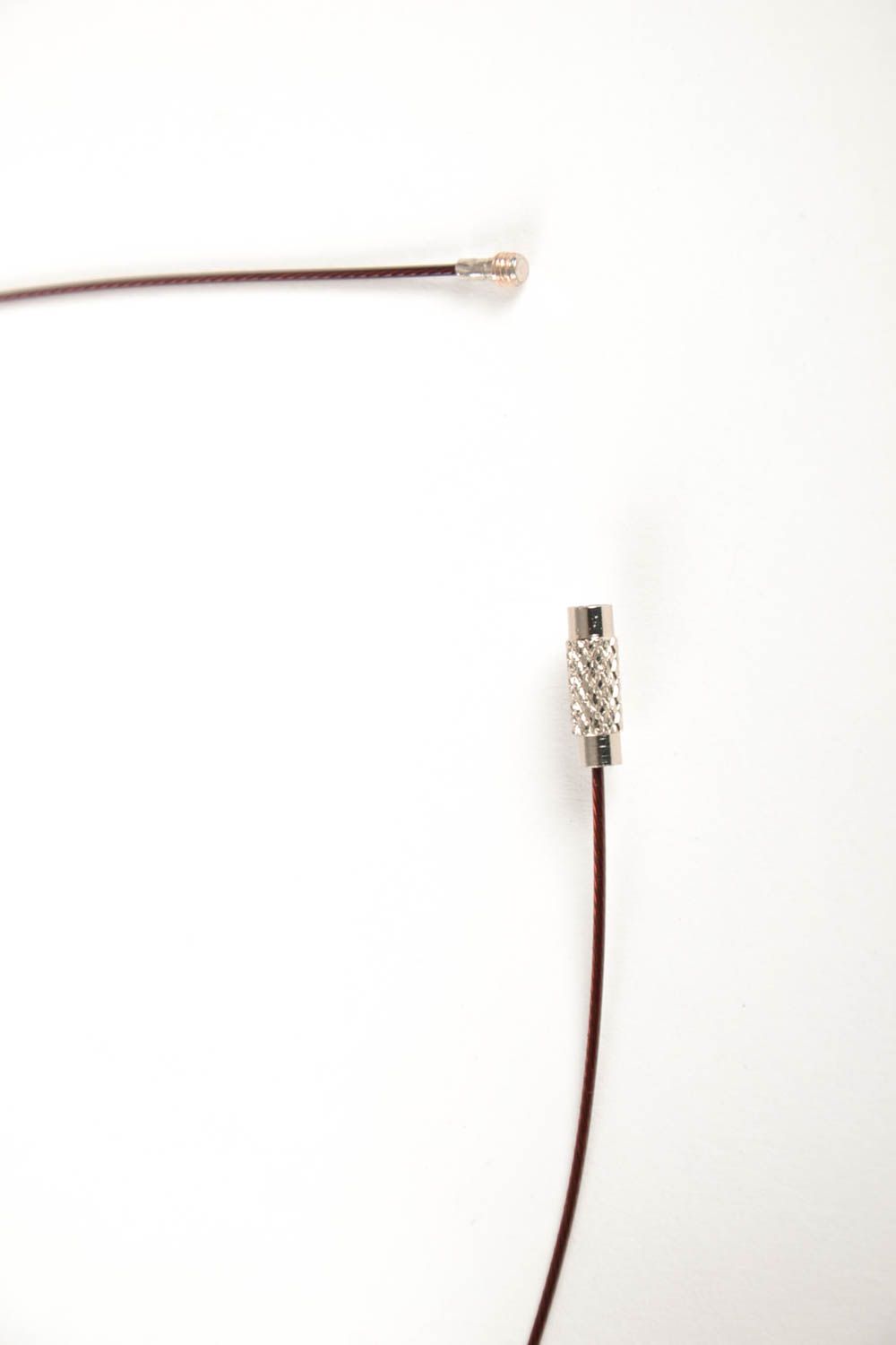 Stylish copper pendant handmade accessories metal jewelry wire wrap technique photo 4