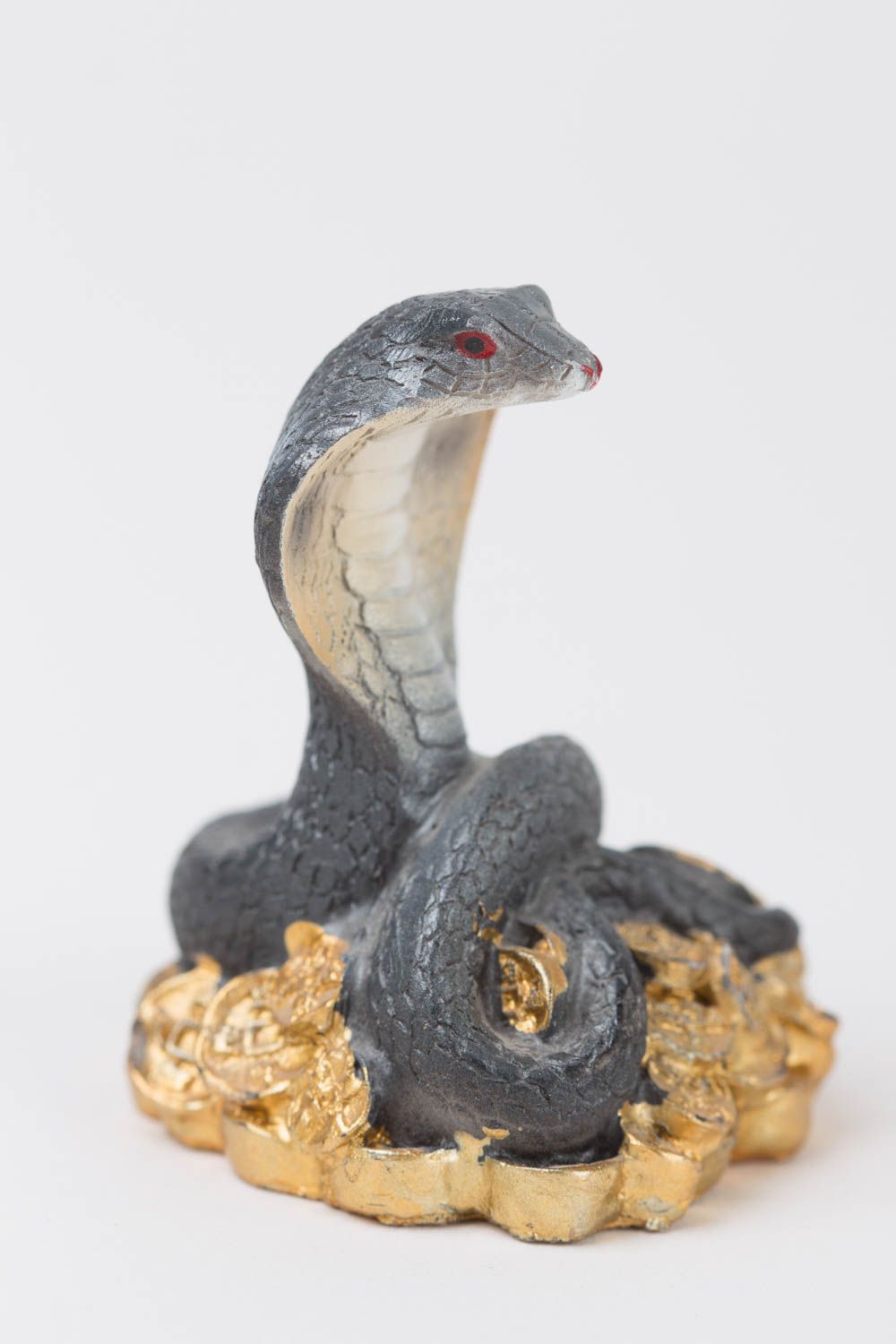 Figura de decoración artesanal elemento decorativo regalo original Cobra foto 2