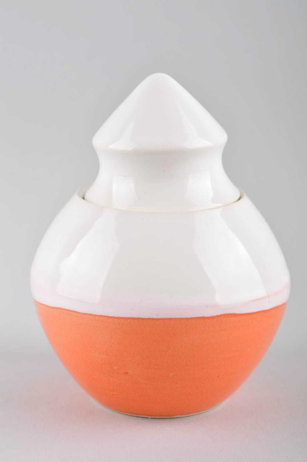 Zuckerdose Keramik handmade Küchen Accessoire Geschenk Idee Küchen Zubehör bunt foto 2