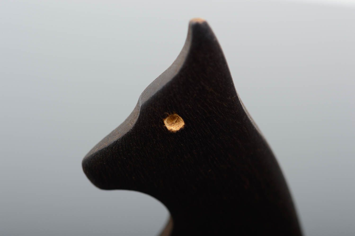 Figura de madera hecha a mano perro objeto de decoración regalo original foto 3