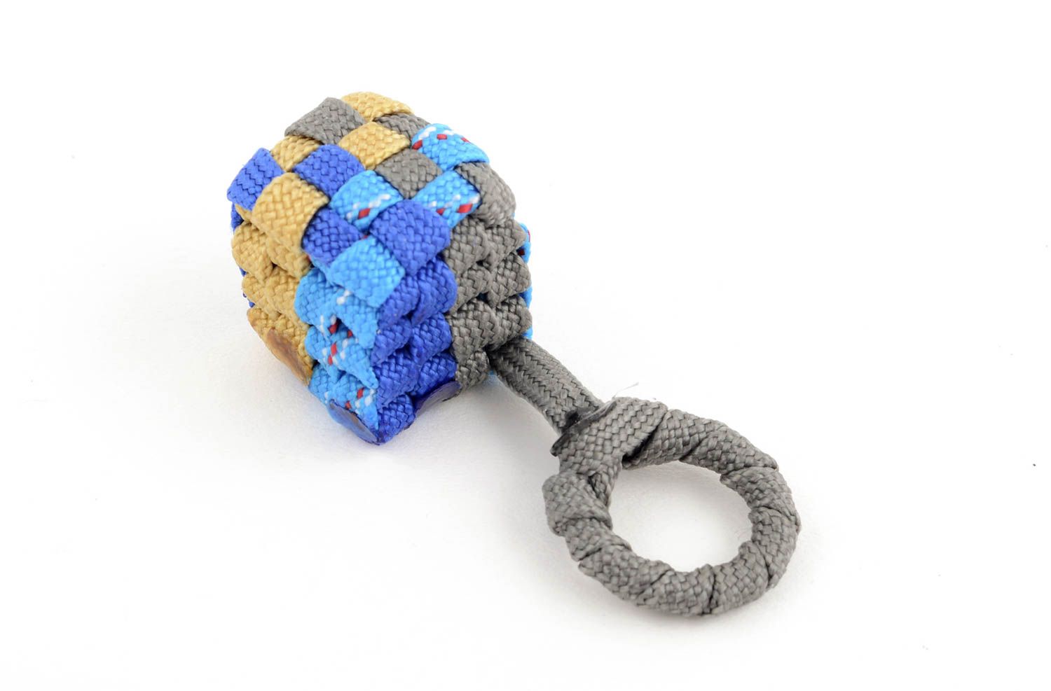 Handmade paracord key fob key accessories cool gifts hiking equipment photo 4