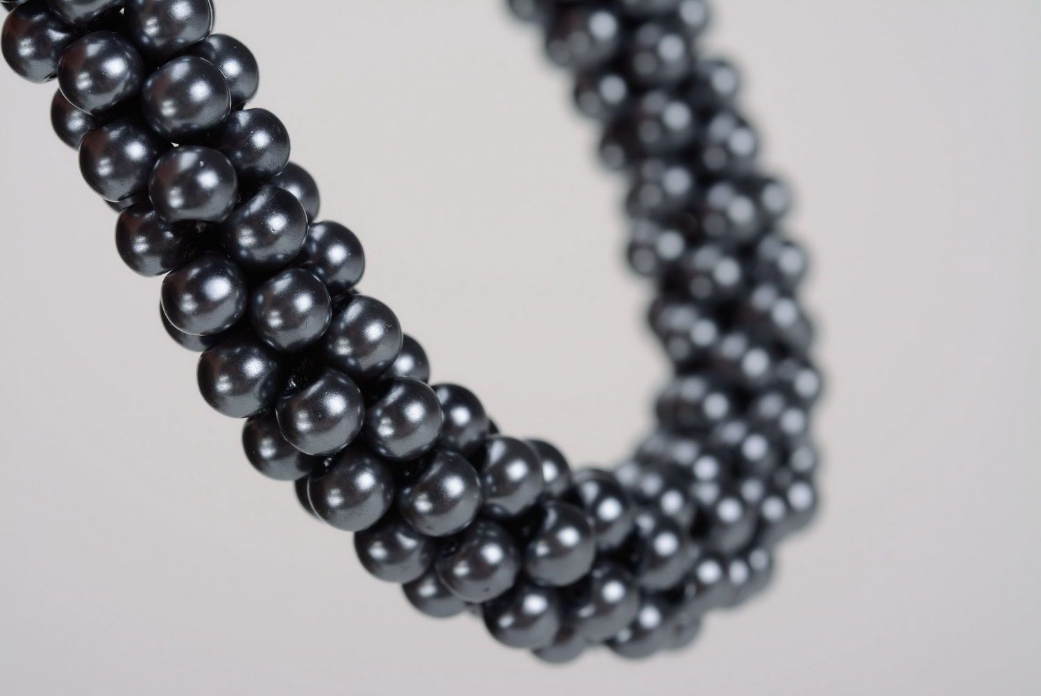 Bracelet avec perles en céramique photo 3