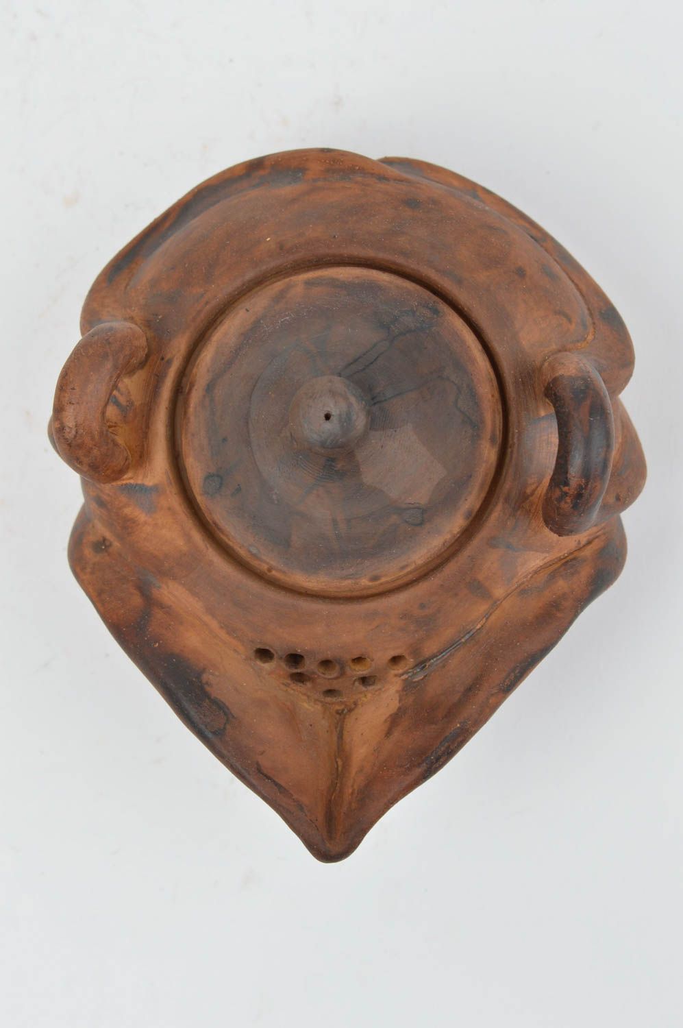 Théière en céramique faite main insolite originale vaisselle de collection photo 4