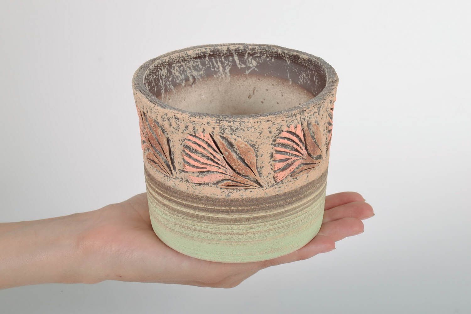 Vaso de cerâmica para plantas de interior foto 5