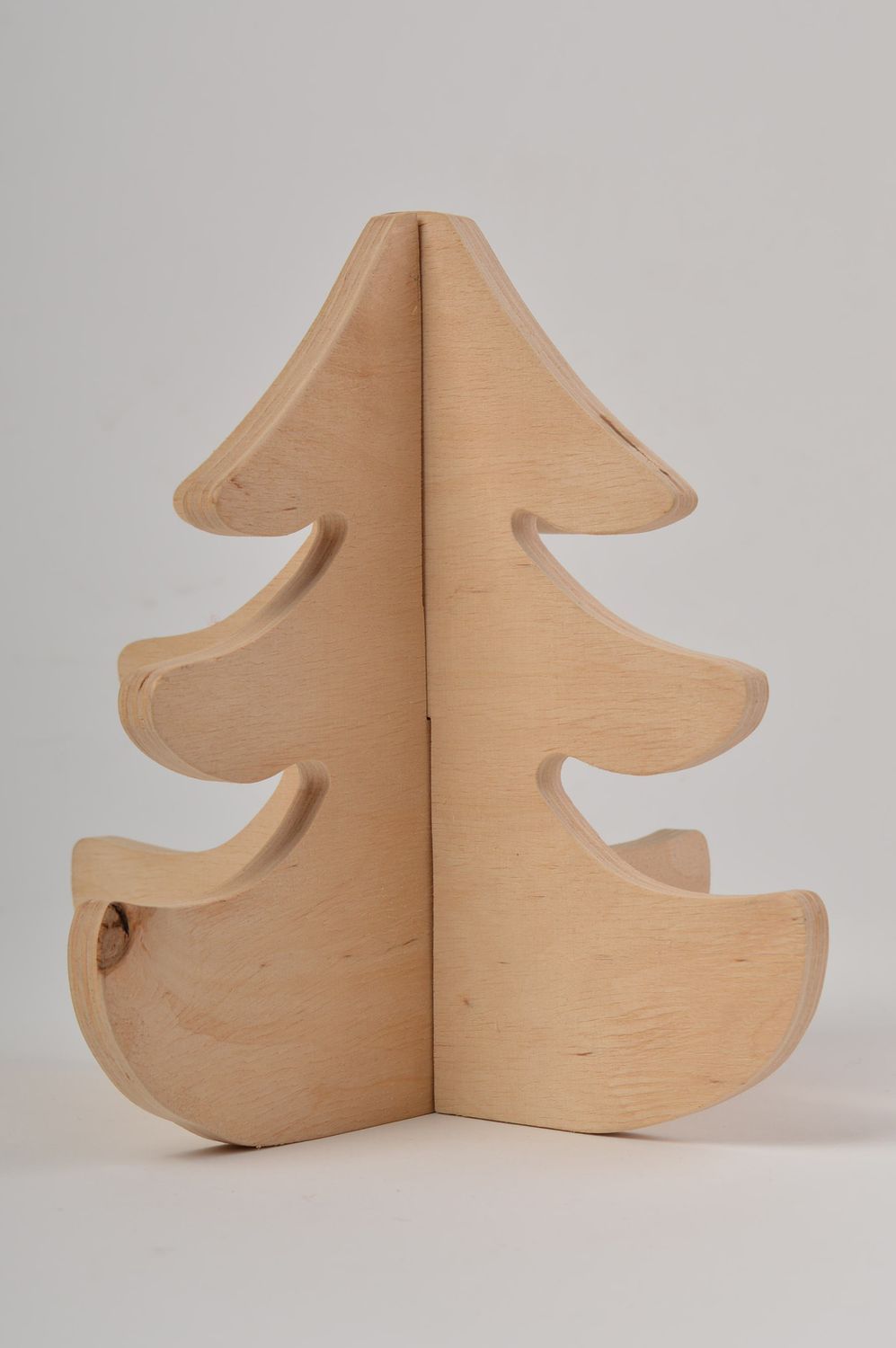 Figura artesanal de madera regalo para niña decoración navideña Árbol de Navidad foto 2