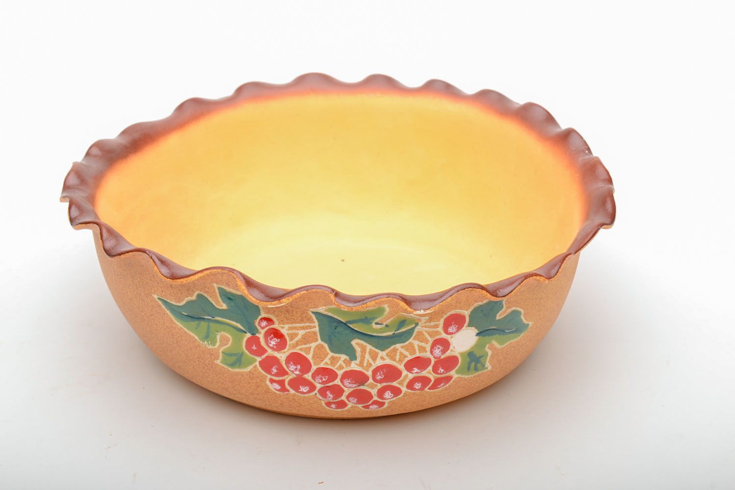 Ceramic bowl with ornament  photo 2