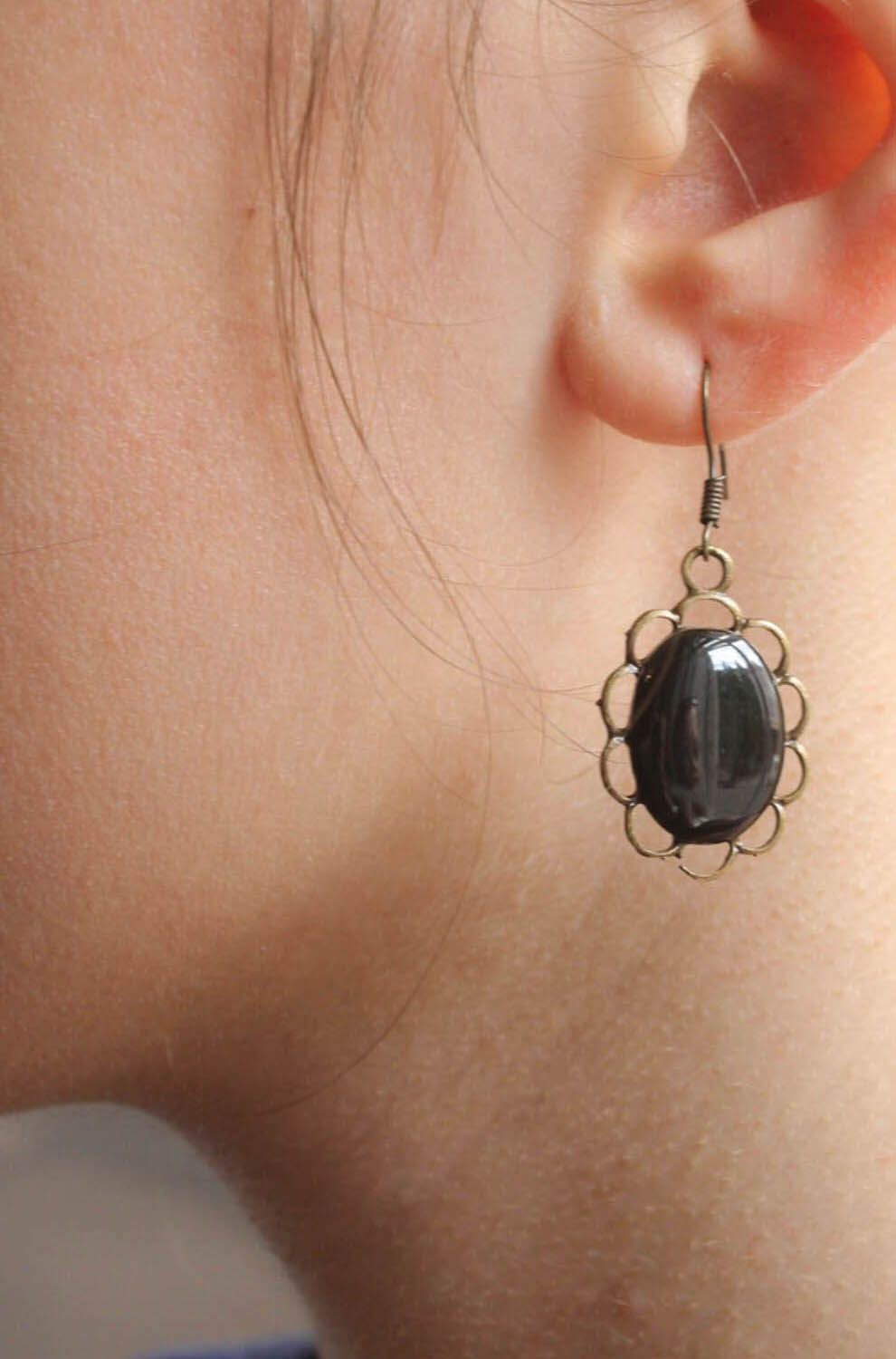 Jewelry glaze earrings  photo 1