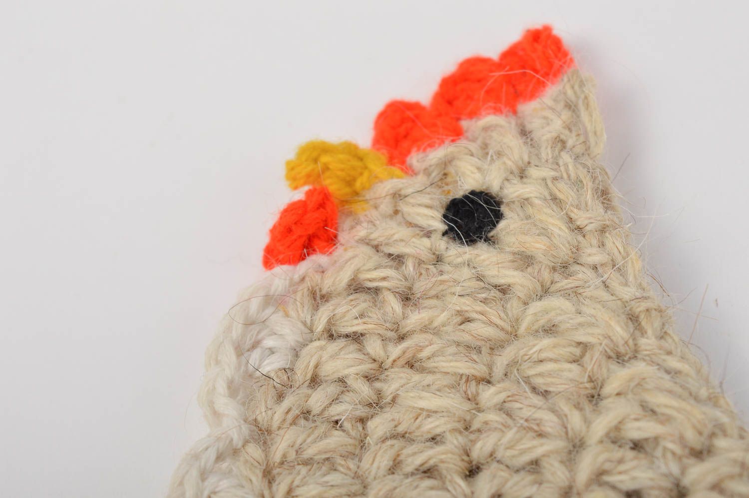 Agarradera al crochet hecha a mano textil para el hogar accesorios de cocina foto 3