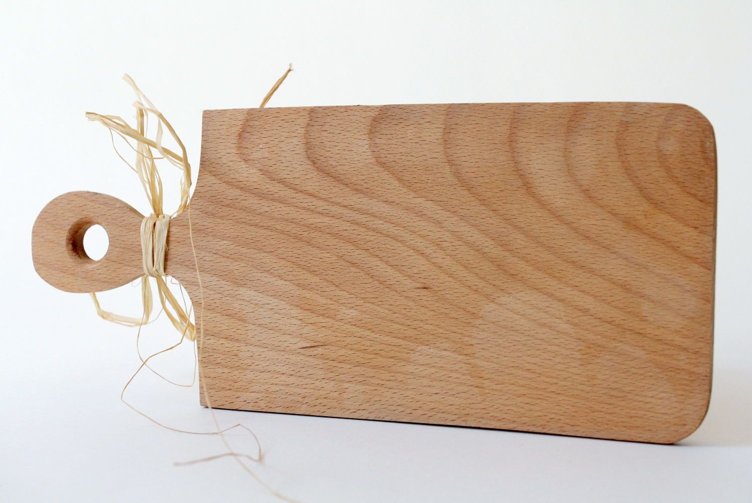 Tagliere di legno fatto a mano utensili da cucina con decoupage con pianta
 foto 3