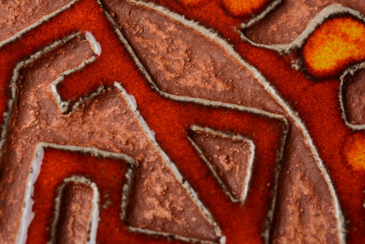 Dekorativer Wandteller Amulett Walkiria foto 5
