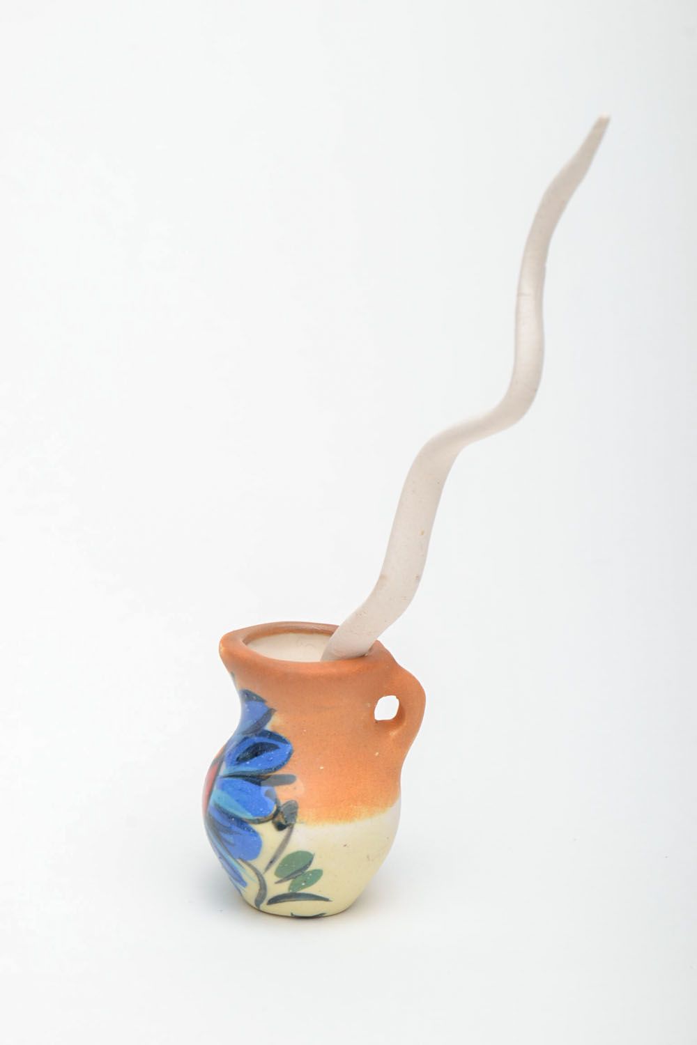 Ceramic flowerpot stick photo 3