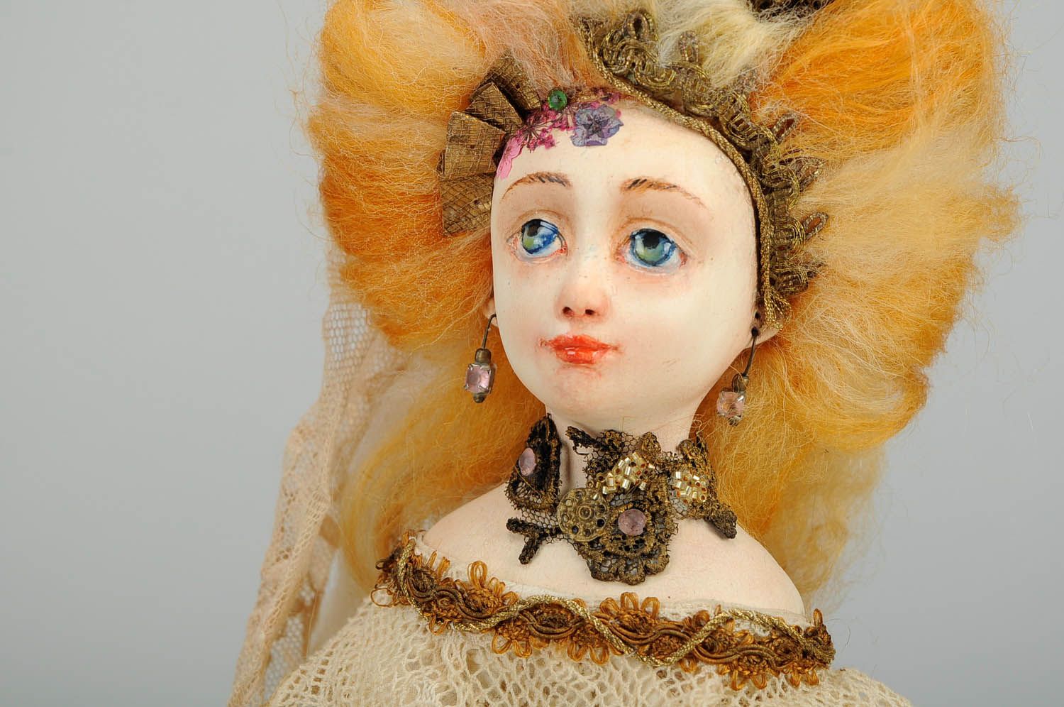 Designer's vintage doll Basya photo 3