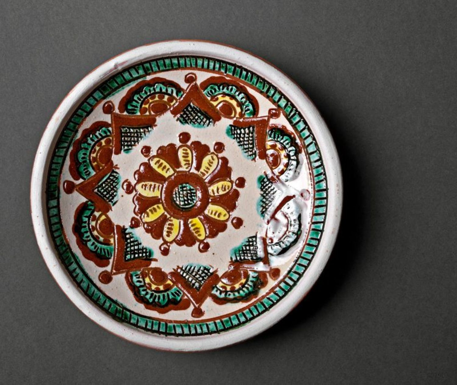 Ceramic wall plate photo 4
