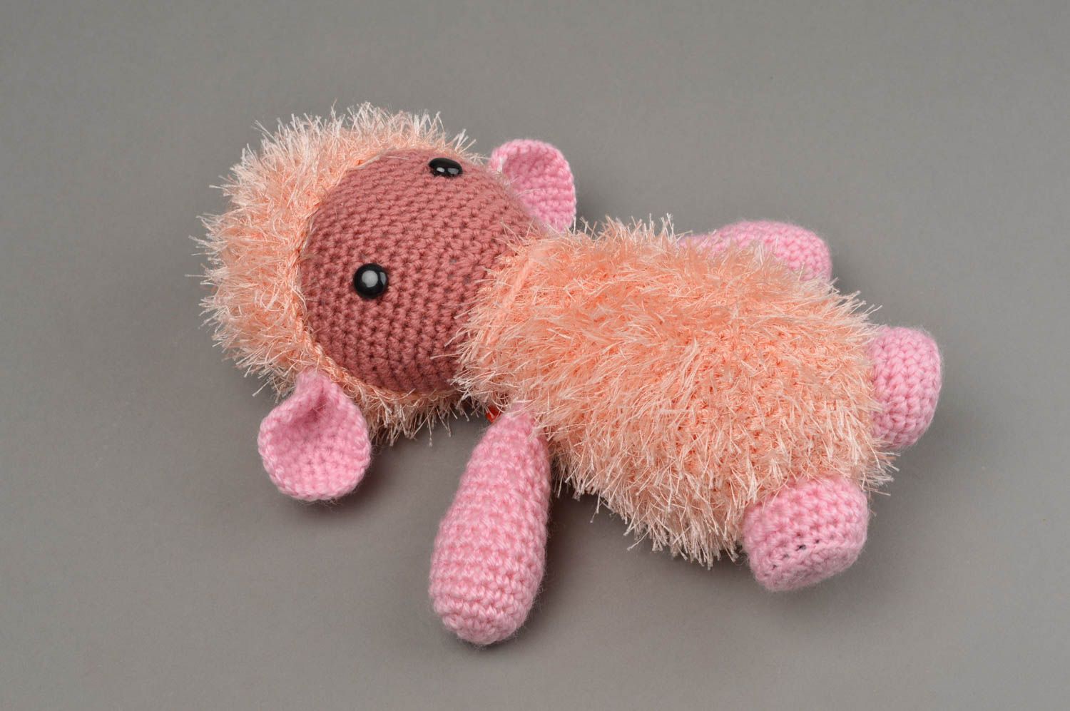 Unusual handmade crochet soft toy childrens stuffed toy best gift ideas  photo 2
