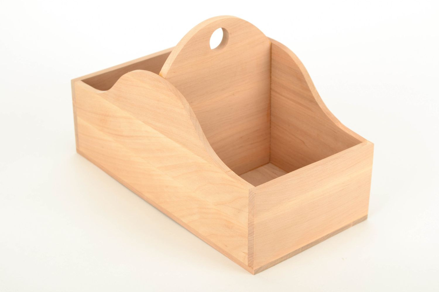 Wooden craft blank Box for spices photo 4