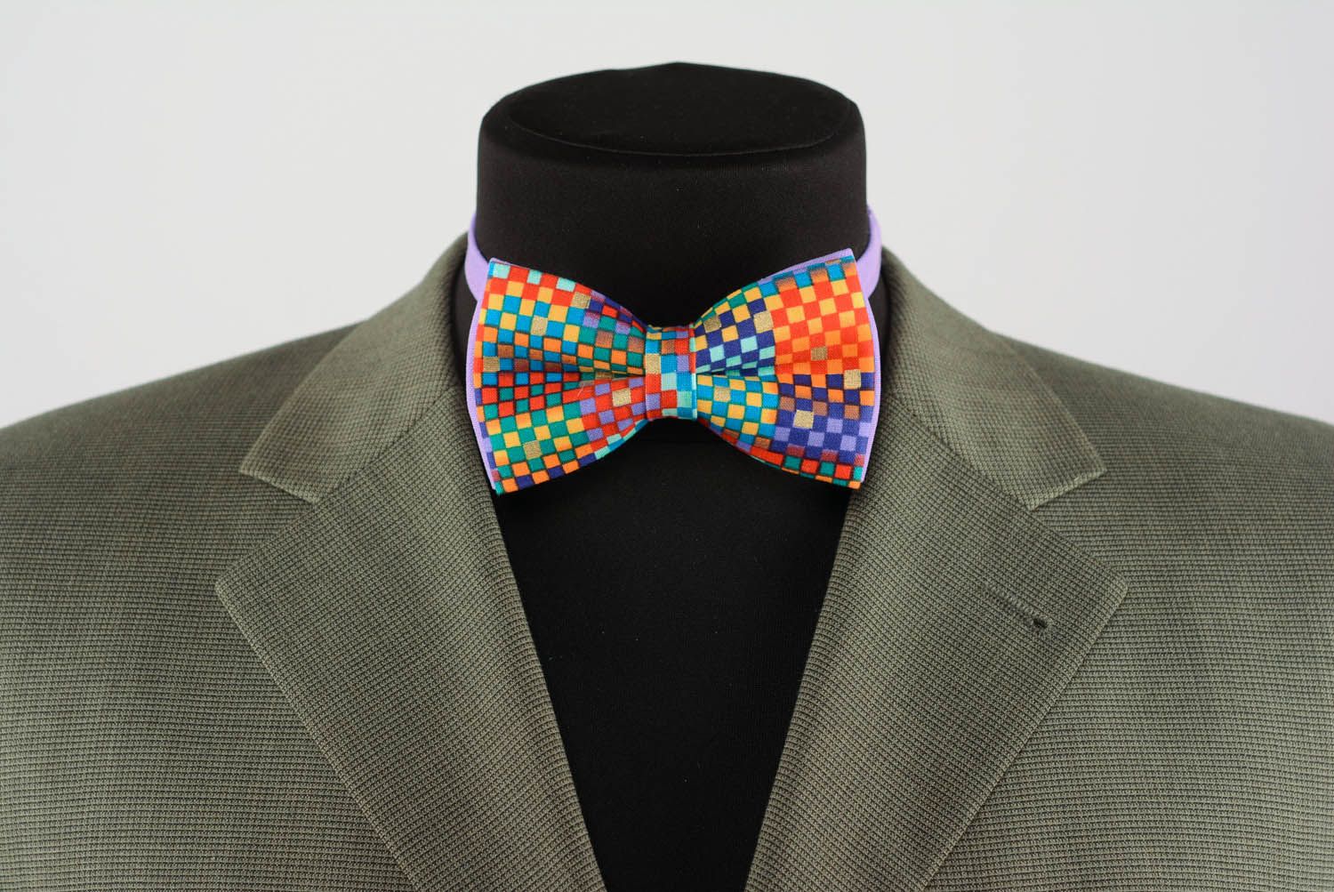 Bow tie Colorful Squares photo 2