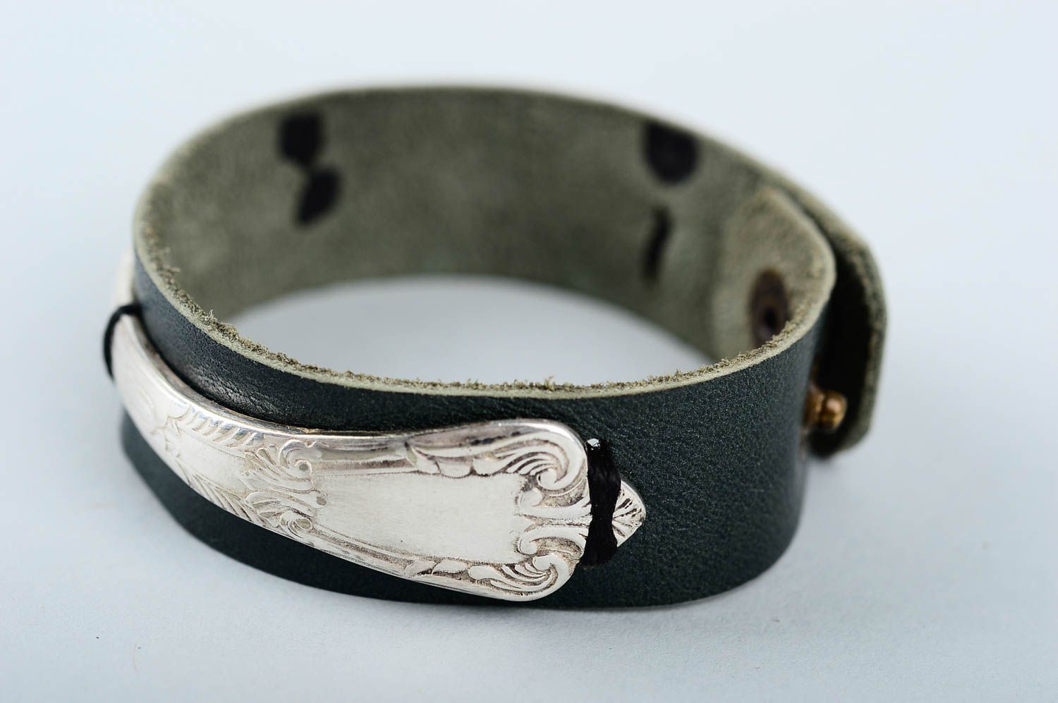 Handmade leather bracelet designs fashion accessories artisan jewelry gift ideas photo 3