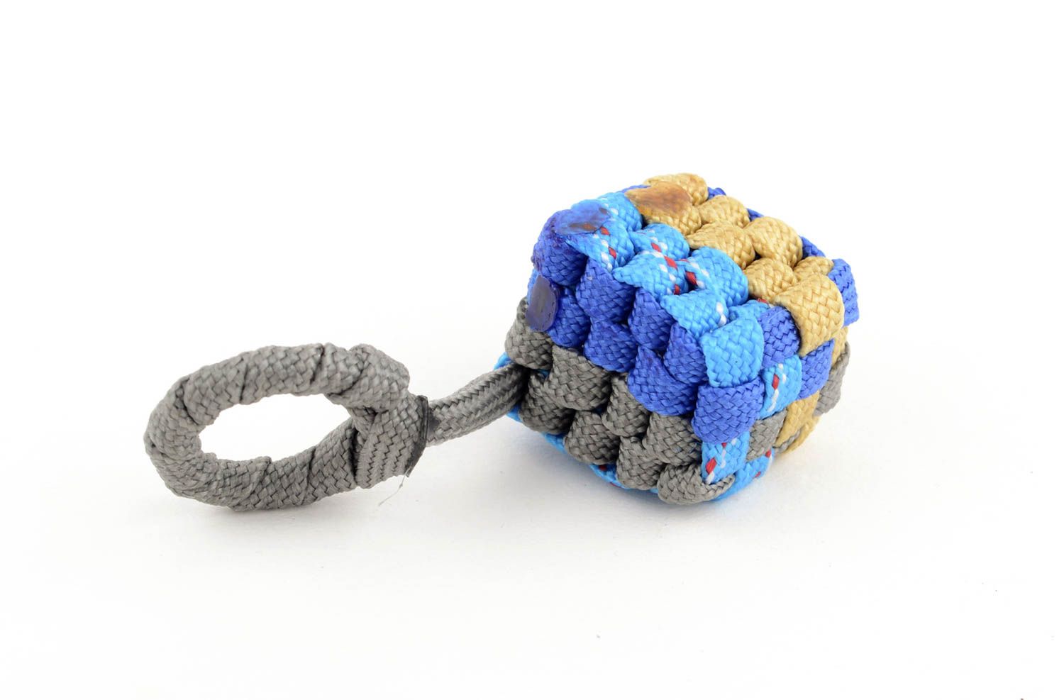 Handmade paracord key fob key accessories cool gifts hiking equipment photo 1