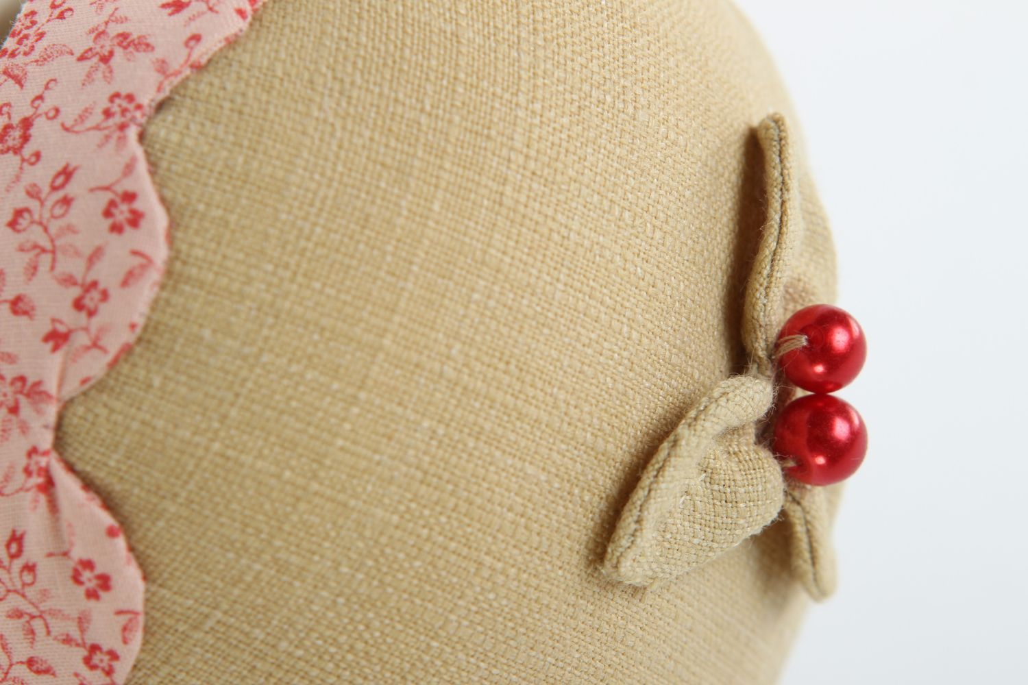 Cute handmade soft toy stuffed toy fabric toy small gifts decorative use only photo 3