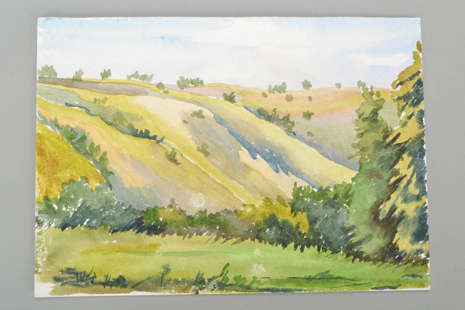 Watercolor landscape photo 4