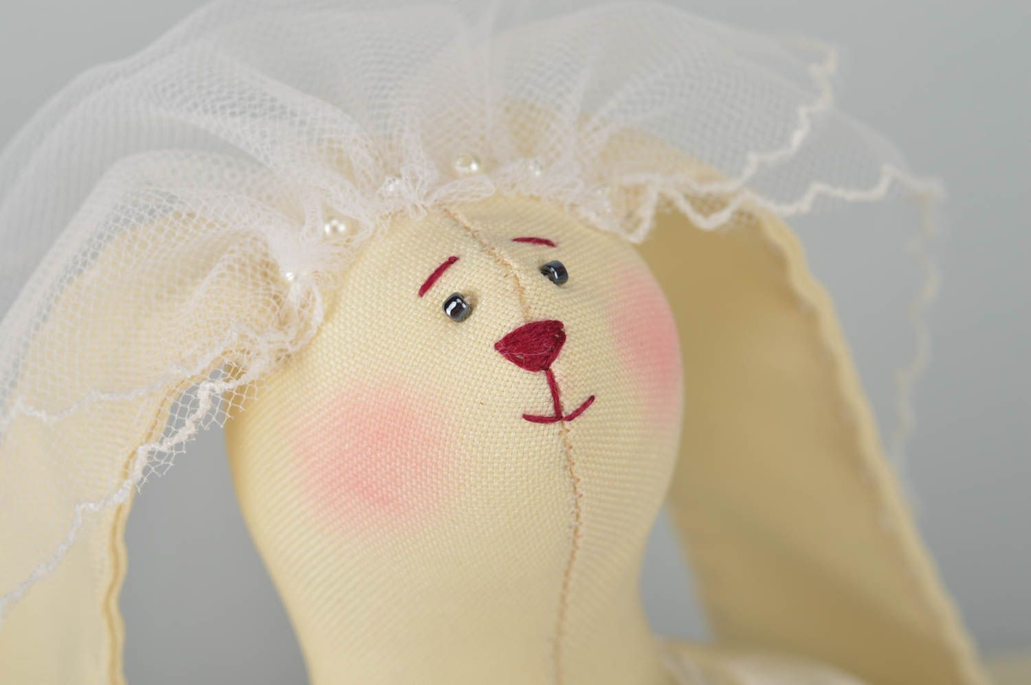 Kuscheltier Hase handmade Geschenk für Kinder Haus Deko Spielzeug Hase Braut foto 4