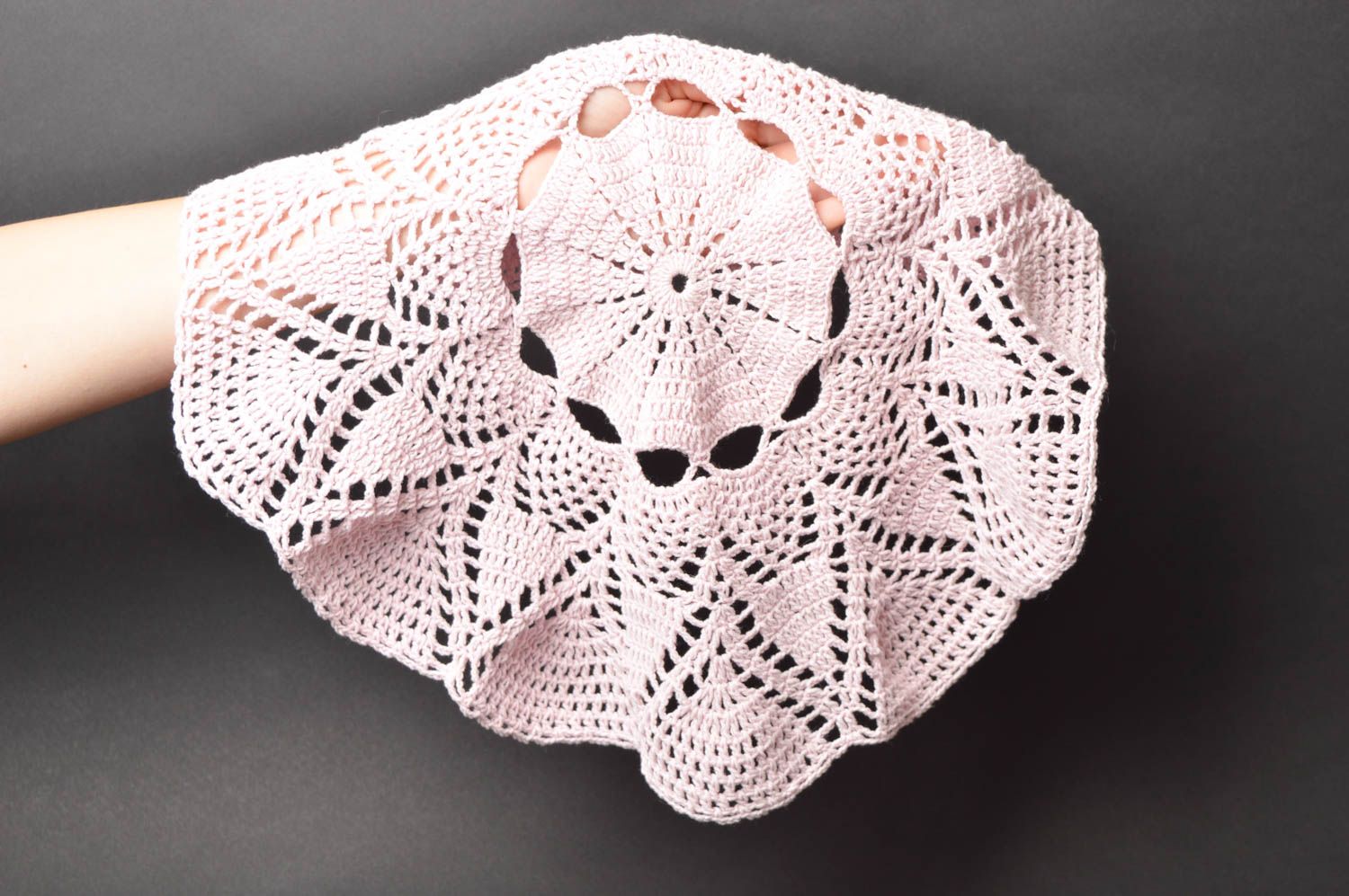 Handmade home decor lacy napkin table decorating ideas crochet napkin cool gifts photo 5