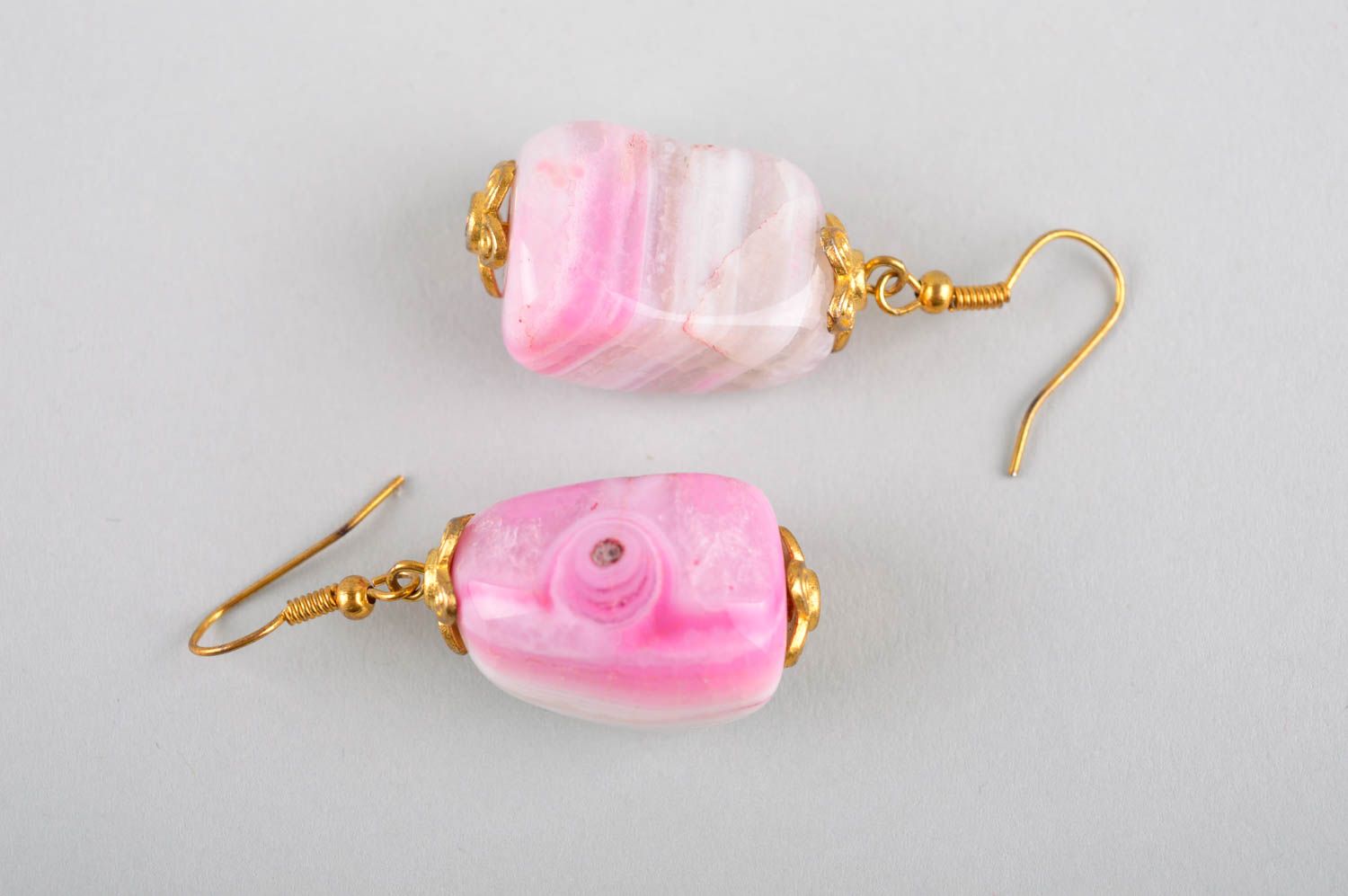 Unique jewelry handcrafted earrings gemstone earrings fashion accessories photo 4