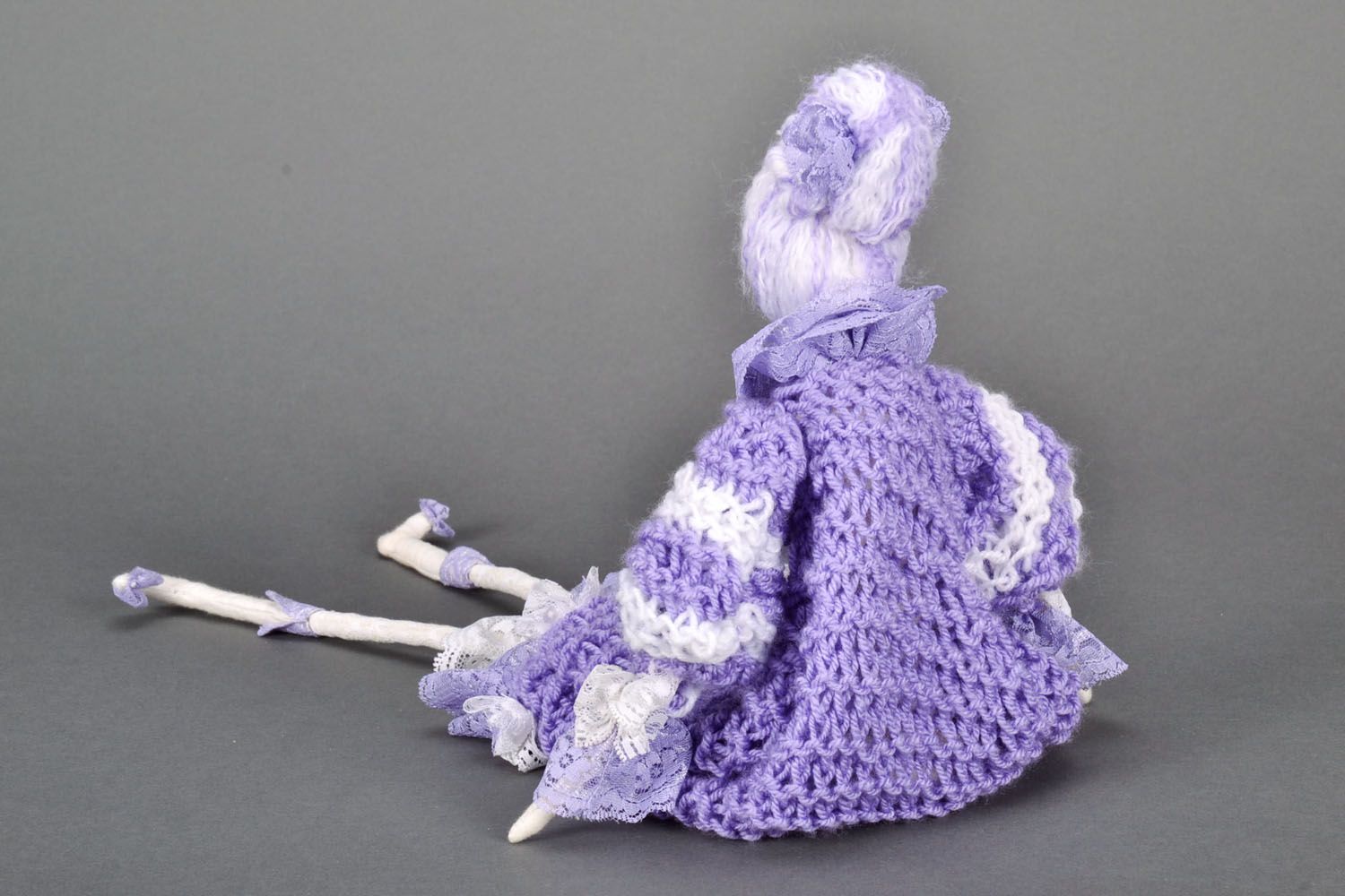 Knitted interior doll photo 3