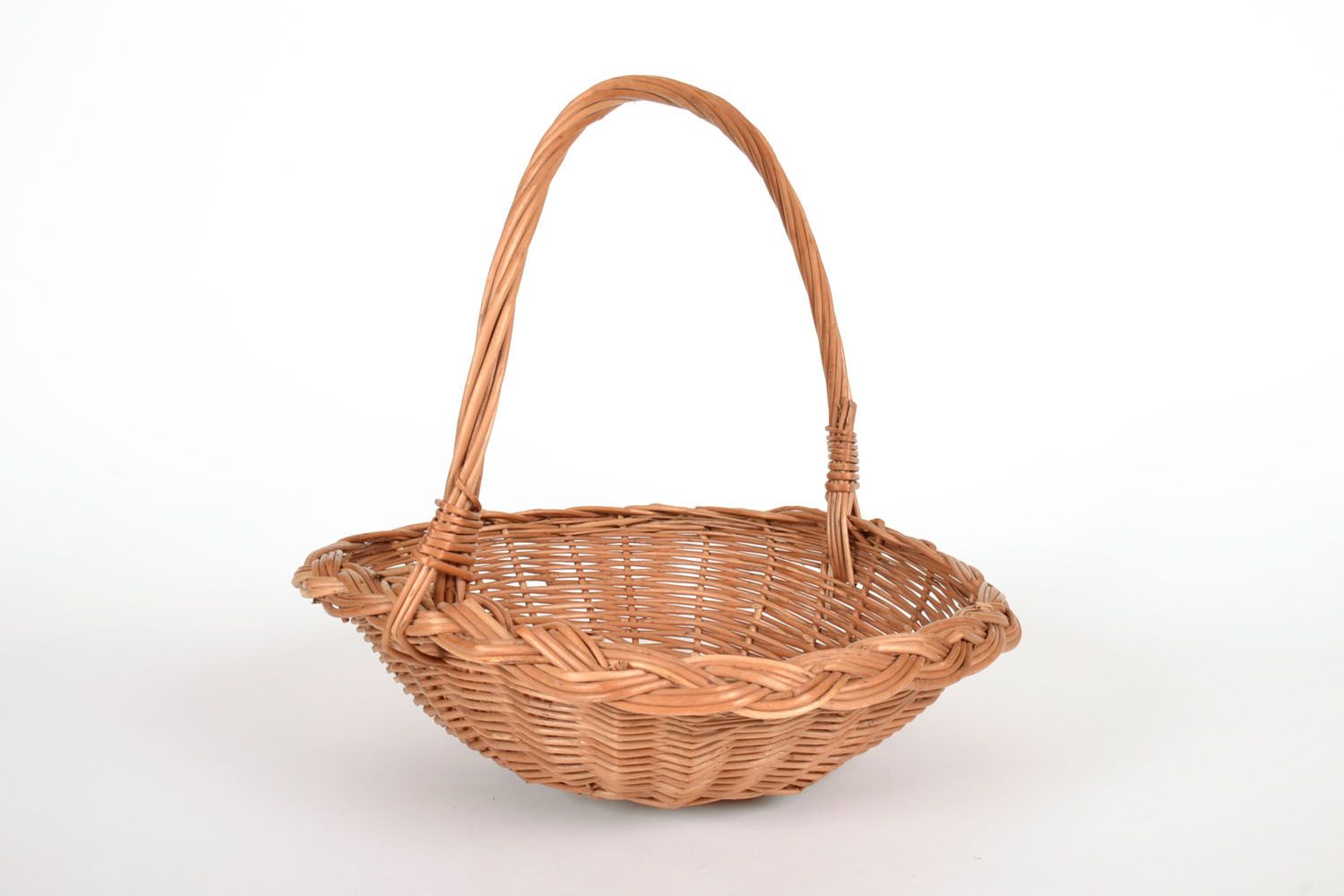 Broad basket with handle photo 3