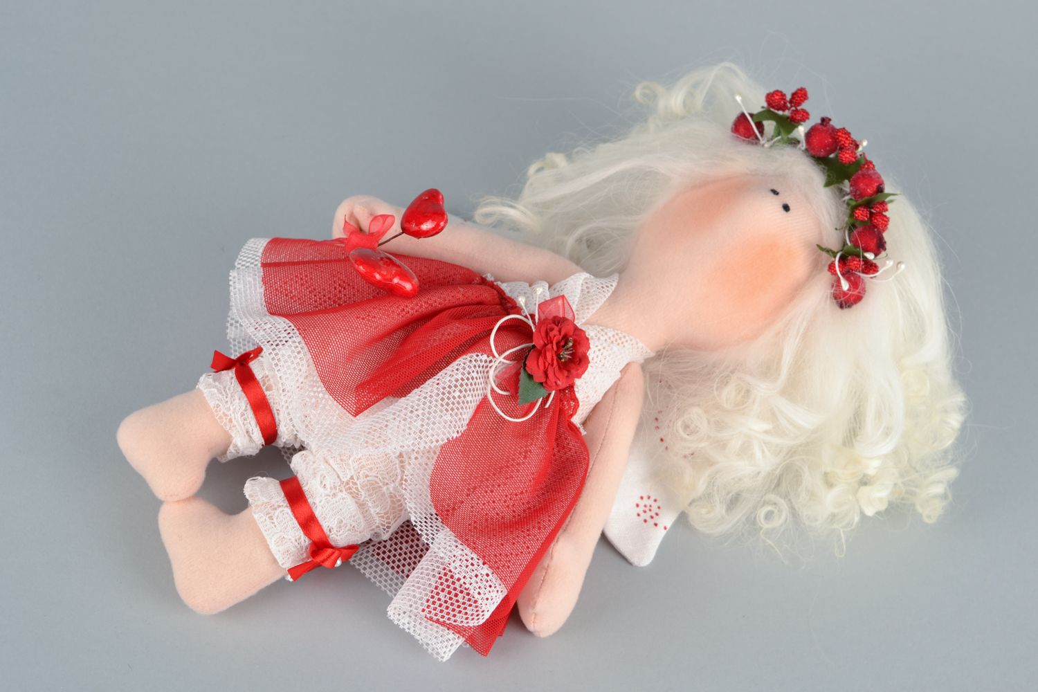 Designer fabric toy Angel photo 1