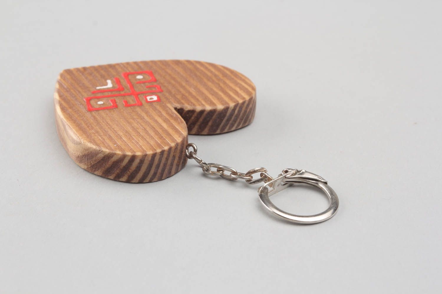 Schlüsselanhänger aus Holz Rozhanitsa foto 3