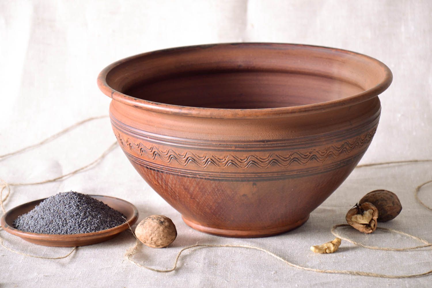 Pot en céramique artisanal fait main photo 1